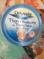 Mängden socker i Thon albacore en tranches au naturel