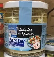 Mängden socker i Dés de Feta dans huile aux épices & herbes