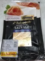 Mängden socker i saumon fumé sauvage Alaska