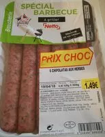 Mängden socker i Chipolatas aux herbes