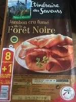 Mängden socker i Jambon cru de la forêt noire