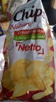 Mängden socker i Chips Nature Croustillantesà l'Huile de Tournesol