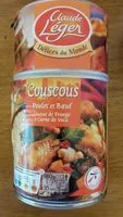 Mängden socker i Couscous Poulet et Bœuf