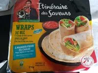 Mängden socker i Saveur du Mexique - 6 wrapes de blé nature