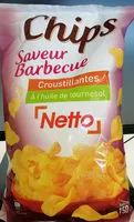 Mängden socker i Chips saveur barbecue