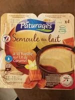 Mängden socker i Semoule au lait à la vanille sur lit de caramel