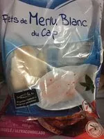 Mängden socker i Filets de merlu blanc du cap