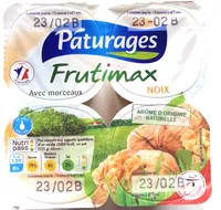 Mängden socker i Frutimax Noix (Avec morceaux)
