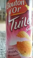 Mängden socker i Tuiles snack saveur bacon craquantes