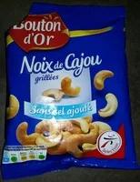 Mängden socker i Noix de cajou grillées sans sel ajouté