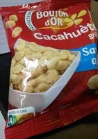 Mängden socker i Cacahuètes grillées sans sel ajouté