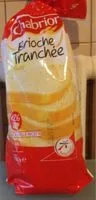 Mängden socker i Brioche tranchée pur beurre