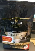 Mängden socker i Dégustation pur arabica, café torréfié moulu en dosettes