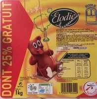 Mängden socker i Oursons Guimauve Chocolat au Lait