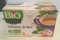 Mängden socker i Infusion de nuit (camomille verveine menthe rooibos)