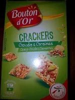 Mängden socker i Crackers gouda et graines