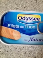 Mängden socker i Filets de thon au naturel