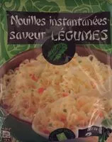 Mängden socker i Nouilles instantanees saveur legume
