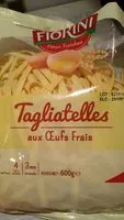Mängden socker i Tagliatelles aux œufs frais