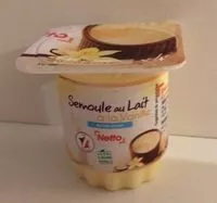 Mängden socker i Semoule au lait à la vanille