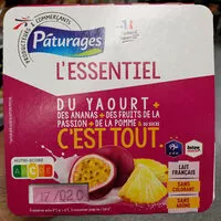 Mängden socker i Du yaourt + des ananas + des fruits de la passion + de la pomme & du sucre c'est tout