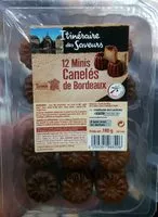 Mängden socker i Minis canelés de Bordeaux