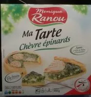Mängden socker i Ma tarte chèvre épinards 