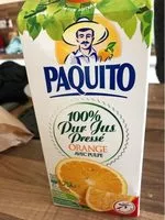 Mängden socker i 100 % Pur jus pressé orange avec pulpe