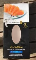 Mängden socker i Le sublime cœur de saumon fumé salé au sel sec