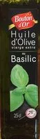 Mängden socker i Huile d'olive vierge extra au basilic