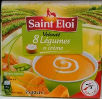 Mängden socker i Veloute 8 legumes et creme
