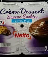 Mängden socker i Creme dessert saveur cookies