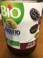 Mängden socker i Paquito, Jus de pruneaux d'Agen BIO, la bouteille de 1 l