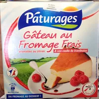 Mängden socker i Gâteau au fromage frais & son coulis de framboise