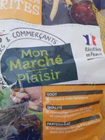Mängden socker i Pommes de Terre Frites