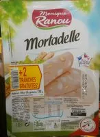 Mängden socker i Mortadelle (+ 2  tranches gratuites)