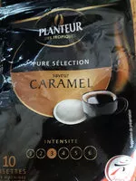 Mängden socker i Planteur des Tropiques Dosettes de café saveur caramel