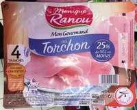 Mängden socker i Mon Gourmand au Torchon (25% de sel en moins)
