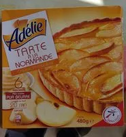Mängden socker i Tarte à la normande surgelée