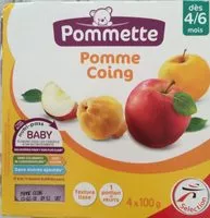 Mängden socker i Compote pomme coing