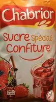 Mängden socker i Sucre spécial confiture