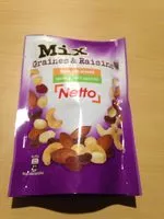 Mängden socker i Mix Graines & Raisins