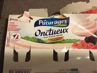 Mängden socker i Onctueux aux fruits mixés