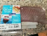 Mängden socker i Filet de lieu noir sans aretes 250 g