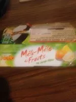 Mängden socker i Méli Mélo de fruits au sirop léger