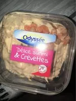 Mängden socker i Délice surimi et crevettes