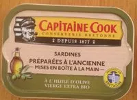 Mängden socker i Sardines à l'huile d'olive vierge extra BIO