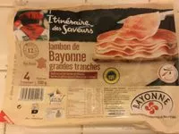 Mängden socker i Jambon de Bayonne