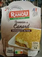 Mängden socker i Parmentier de canard