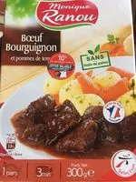 Mängden socker i Bœuf Bourguignon et Pommes de Terre